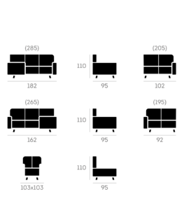 Rinconera mod. Río | Mobel Home AMD